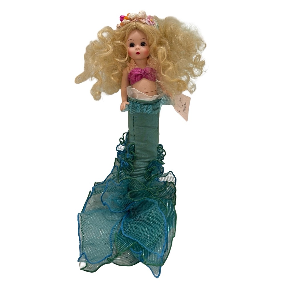 2010 Madame Alexander Little Mermaid Doll with Pink‎ and Teal # 51955